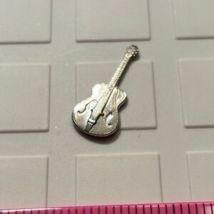 Vintage Sterling Silver Bass Guitar  P & B Paye & Baker